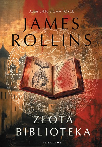 Okładka: Złota biblioteka — James Rollins